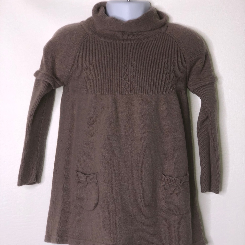 Cyrillus girls turtleneck sweater tunic top